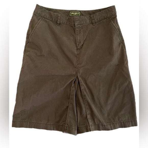 Eddie Bauer Brown‎  Outdoor Skirt Size 10 - Picture 1 of 3